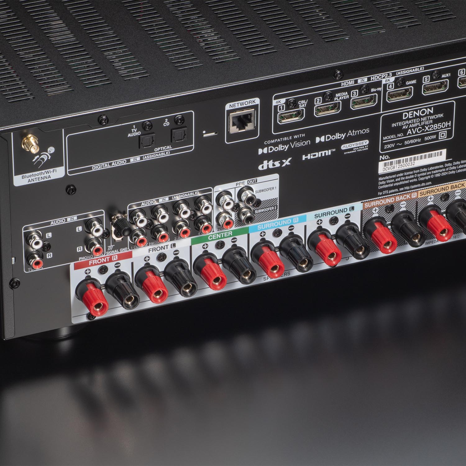 Denon AVC-X2850H: 7.2-channel AV receiver with HEOS 12 20250909110356 2025 09 09 denonavc