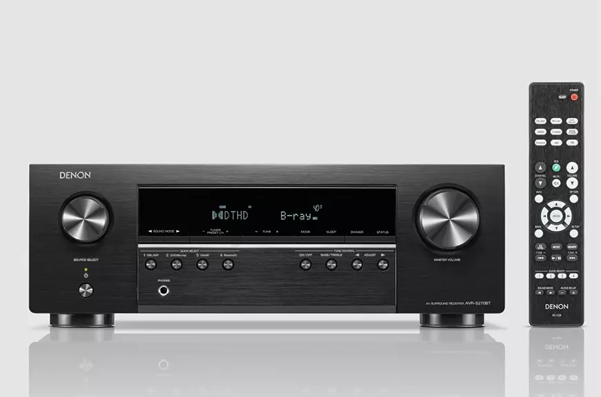 Denon AVR-S270BT: Affordable 5.1 AV Receiver Brings True Home Theater Sound for Just $399 8 AV receiver Denon AVR-S270BT