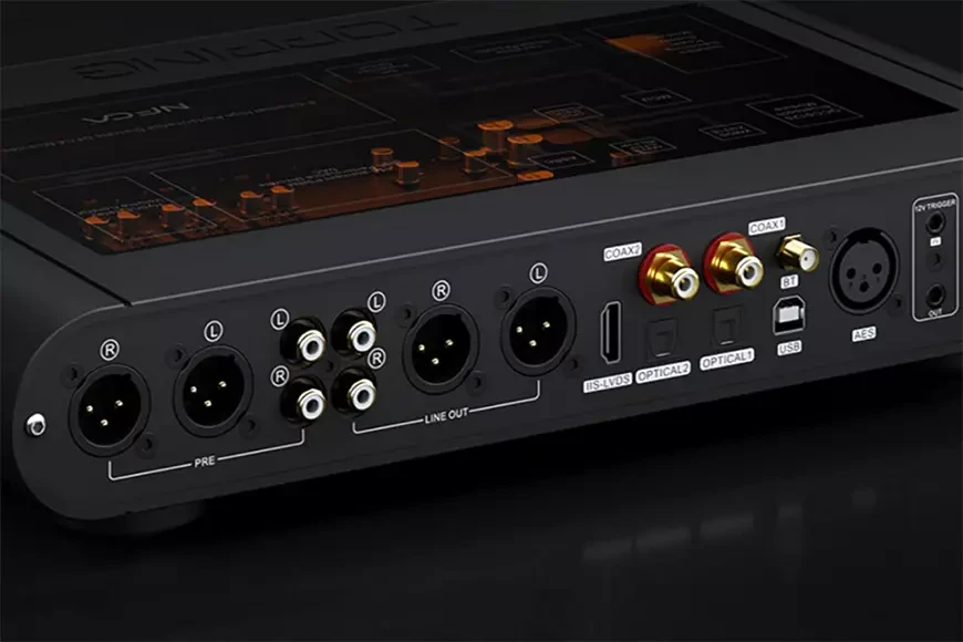 Topping DX9 Discrete: New Flagship DAC/Amp with 131dB SNR and Dual Displays 11 Topping DX9 Discrete Desktop DAC with Headphone Amplifier