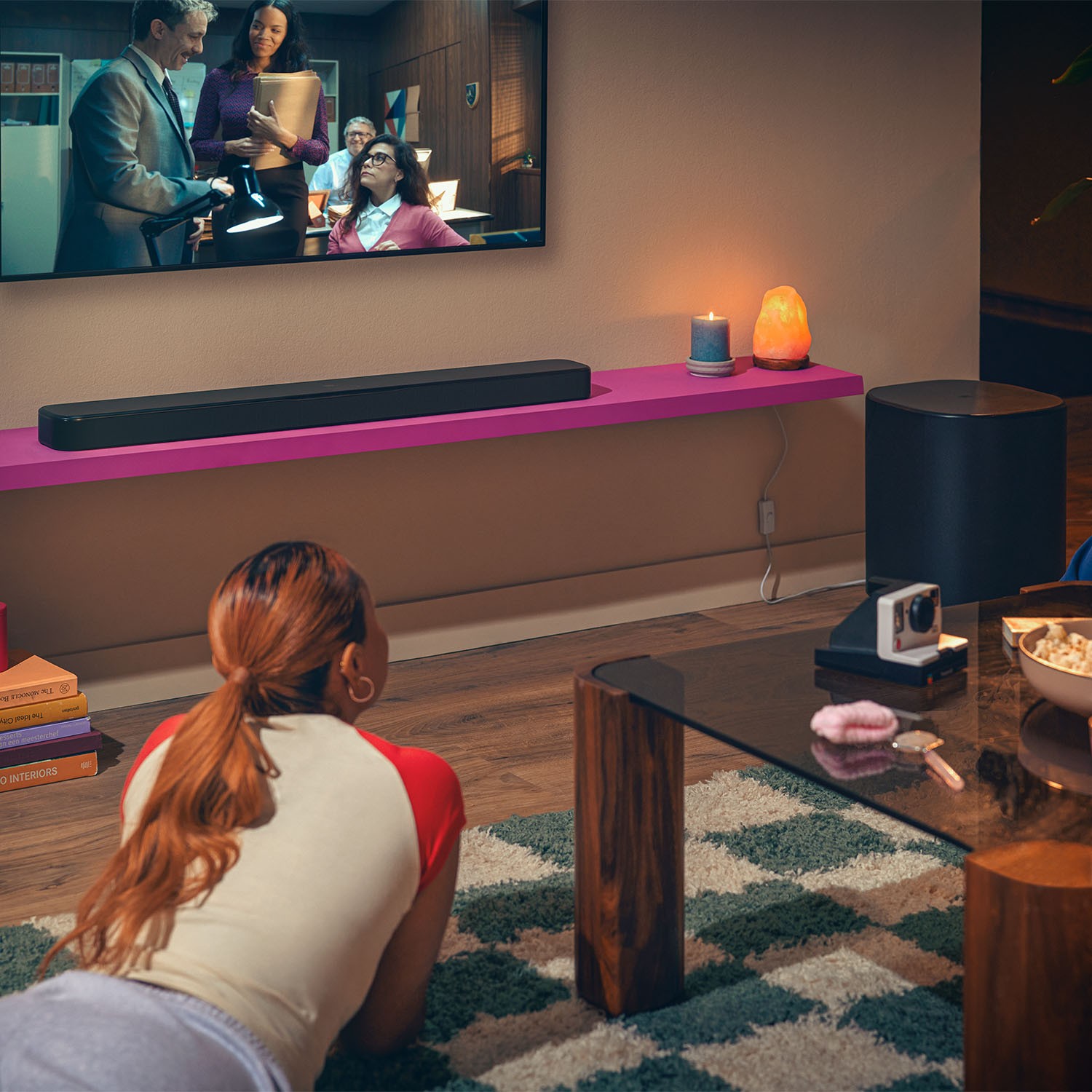 JBL BAR 500MK2: Compact Form, Cinematic Performance 8 The JBL BAR 500MK2 is a powerful 5.1-channel TV soundbar that supports Dolby Atmos surround sound, so you experience a 3D soundstage with both width, depth and height.