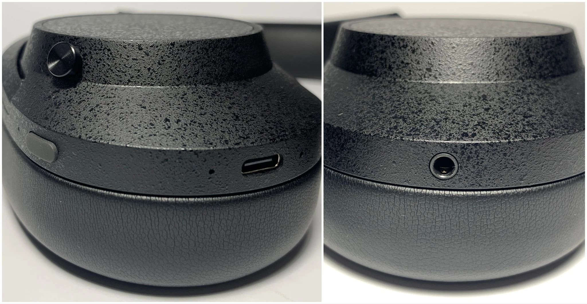 Final Audio UX5000 Review: Flagship Wireless Headphones with Powerful ANC and Rich Sound 12 There is nothing on the left cup, except for the 3.5 mm wired connection port. All controls are located on the right cup