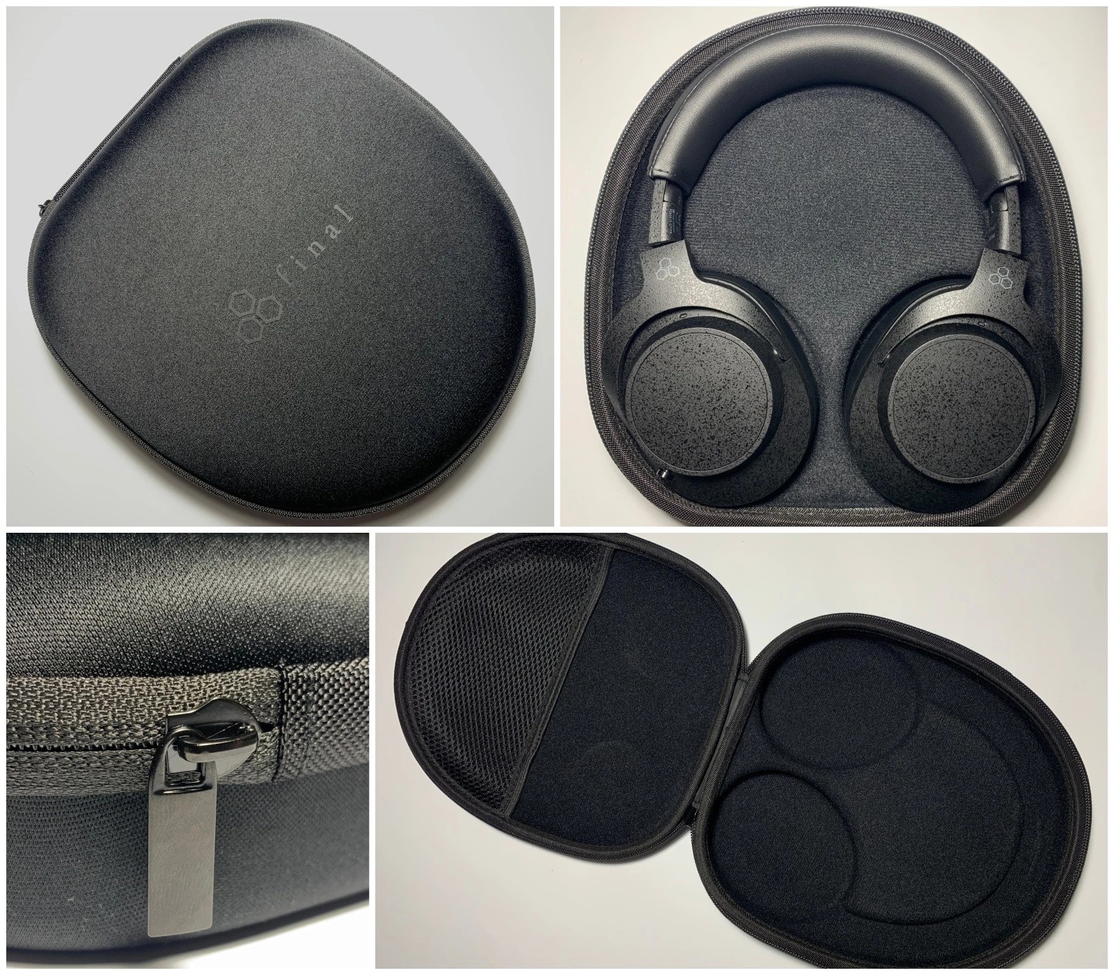 Final Audio UX5000 Review: Flagship Wireless Headphones with Powerful ANC and Rich Sound 10 As for the case, its quality is not inferior to brands such as Sony or Beyerdynamic, which cost almost twice as much
