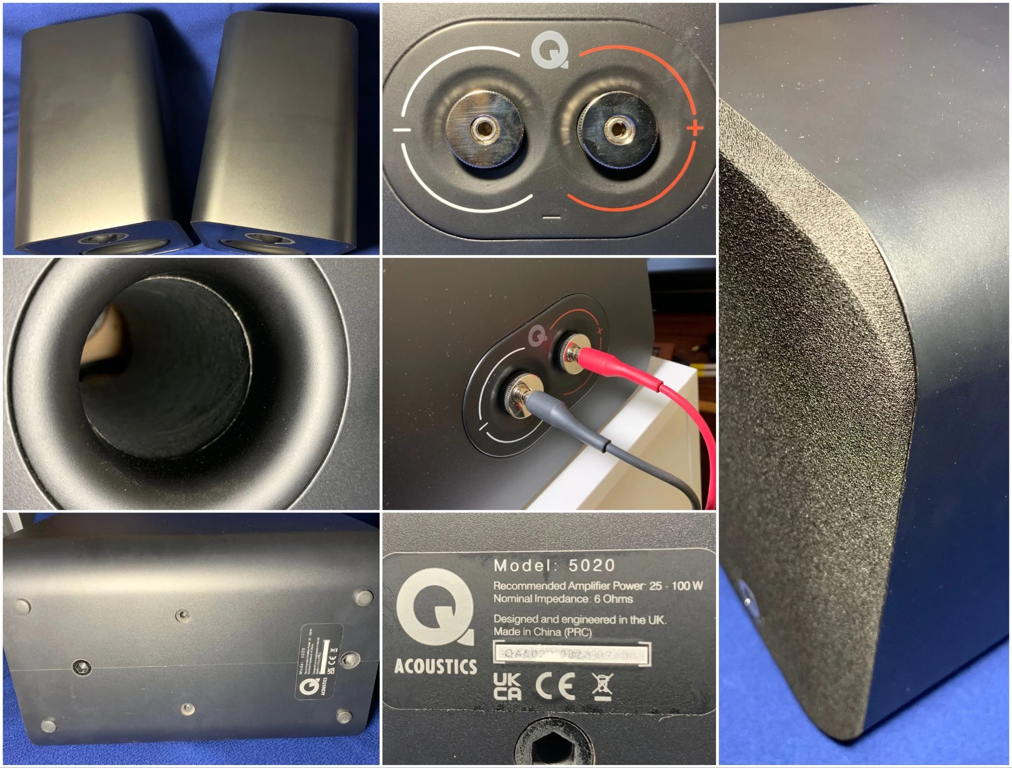 Q Acoustics Q 5020 Review: Fast, Detailed British Bookshelf Speakers 12 The factory equipment is also well thought out: four rubber feet about 5 mm high are already glued to the bottom of the cabinet, which provide stability and protect the surface from scratches.