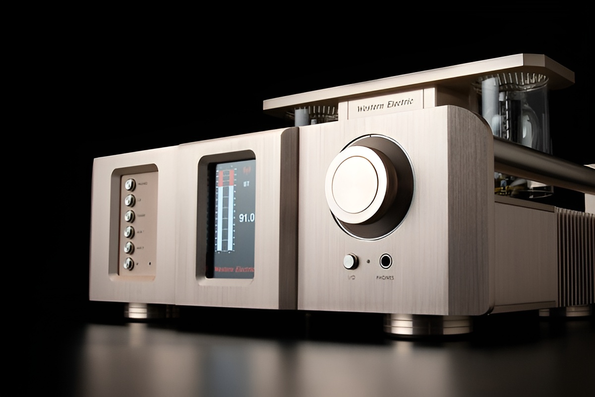 Western Electric Type 91E: The Ultimate 300B Integrated Tube Amplifier Reborn 9 The volume is controlled by a step-log attenuator, consisting of a ladder resistor and relay