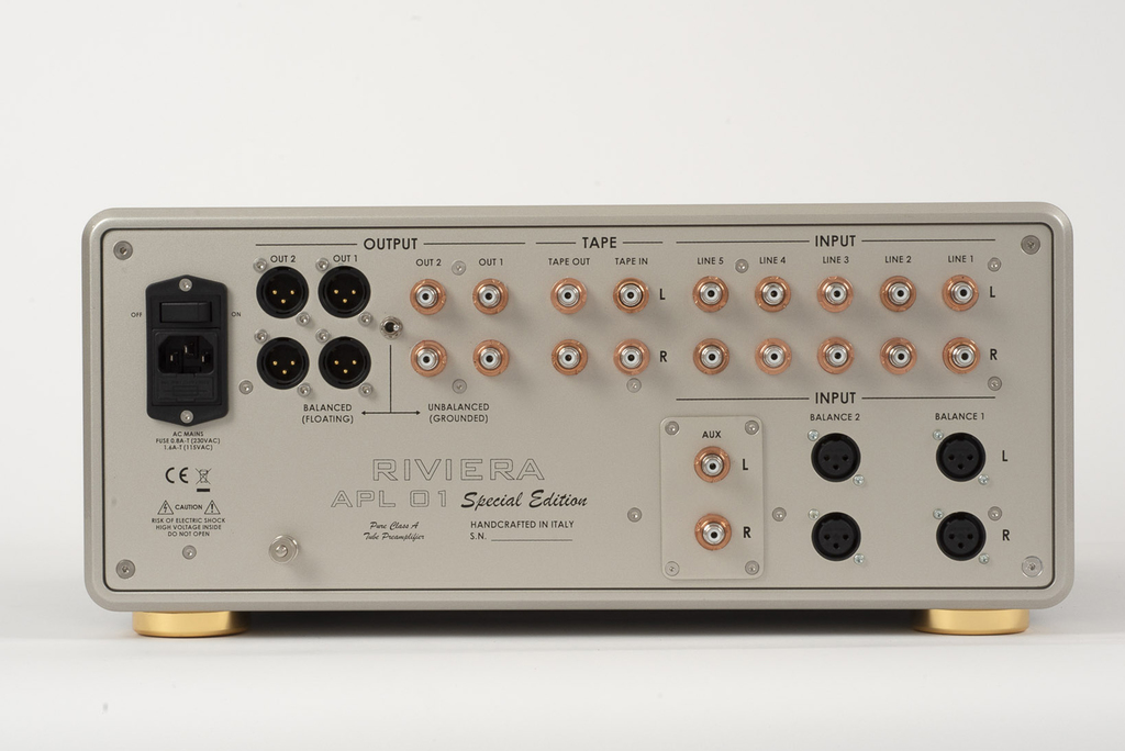 Riviera Audio APL01SE & AFM100SE: Italian Reference Tube Preamplifier and Class A Mono Power Amp 11 20260114194309 2026 01