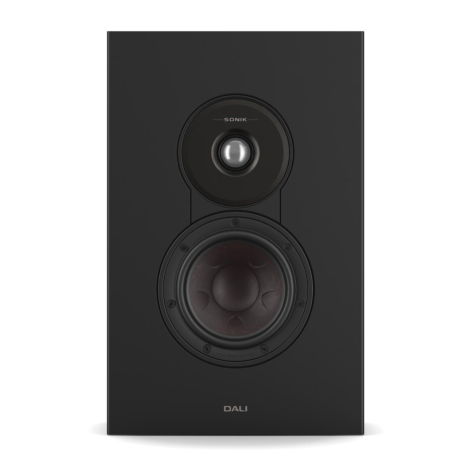 DALI SONIK ON-WALL: Discreet wall speaker with real hi-fi ambitions 9 SONIK ON-WALL is a flat, discreet and surprisingly powerful compact wall speaker, capable of delivering true hi-fi sound for both home cinema and music without drawing visual attention to itself.