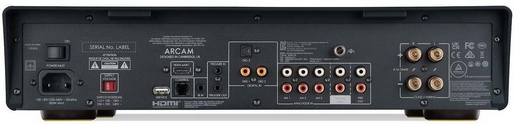 Arcam A15+: The One Amplifier That Quietly Upgrades Your Entire Hi-Fi System 9 The Arcam A15+ amplifier features the latest aptX adaptive Bluetooth codec. This enables 24-bit high-definition audio streaming from your smartphone, tablet, or other Bluetooth-enabled device.
