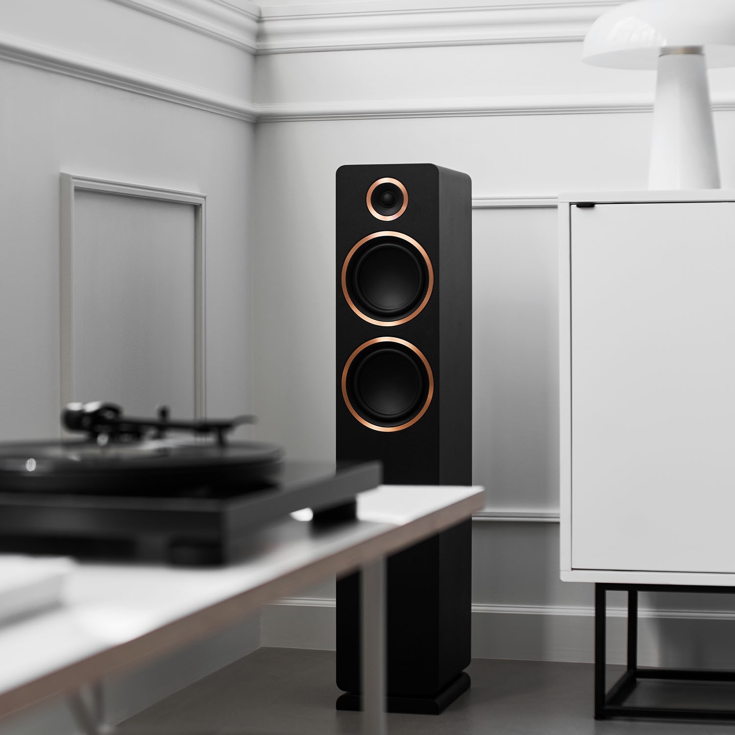 Argon Audio FENRIS A55: Powerful All-In-One Active Speakers for TV, Music and Vinyl 10 The unique digital amplifier in the FENRIS A55 is developed by Argon Audio itself. The amplifier has four separate channels, and it is built to drive the bass and treble elements optimally and independently of each other.