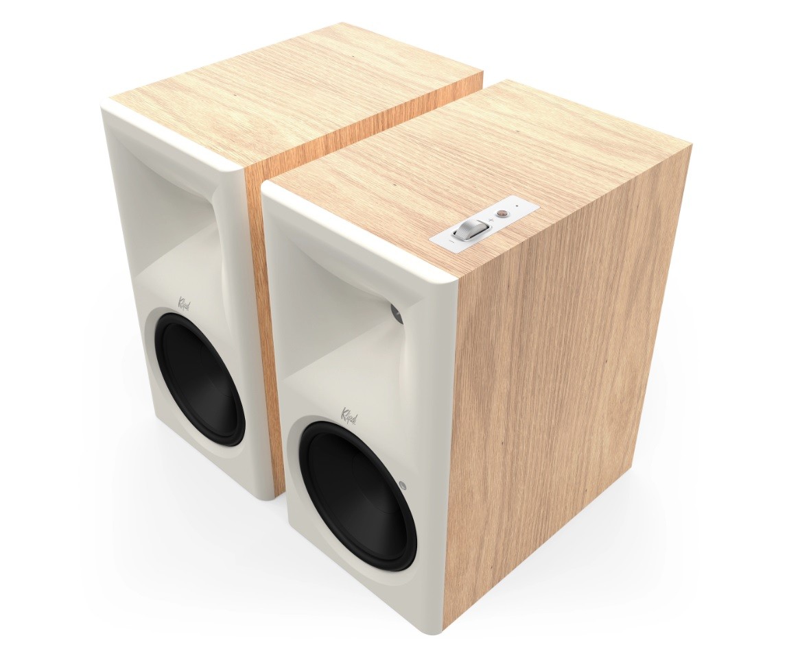 Klipsch The Fives II, Sevens II & Nines II: Upgraded Active Speakers With Onkyo Power 11 The new Klipsch series will be available starting spring 2026 in red oak, walnut, or ebony.