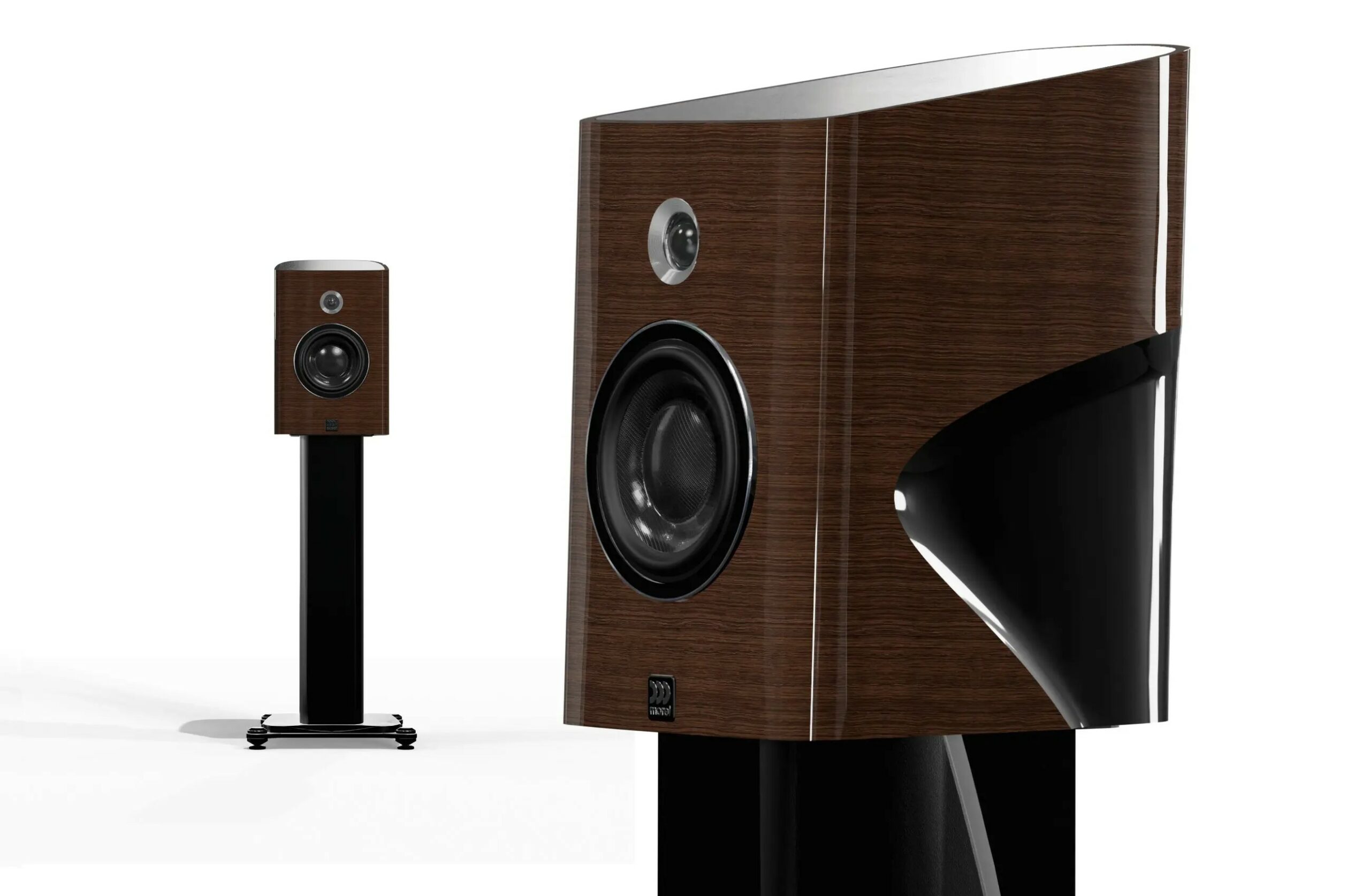 Morel Sopran 622: Compact High-End Stand-Mount Speakers with Big Ambitions 8 Built with advanced materials — including carbon fiber composite membranes, oversized titanium voice coils, and neodymium motors