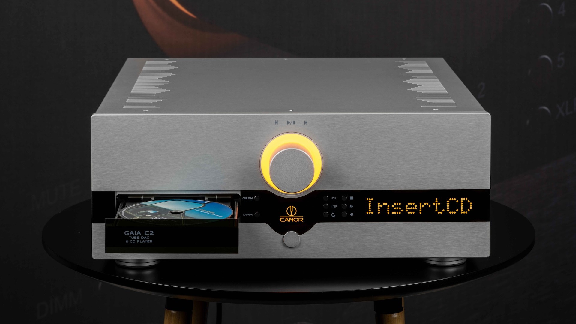 Canor Gaia C2: High-End Tube DAC and CD Player in One 8 According to Canor, the new Gaia C2 is a DAC with an integrated CD player – as well as dual-mono architecture and a tube stage.