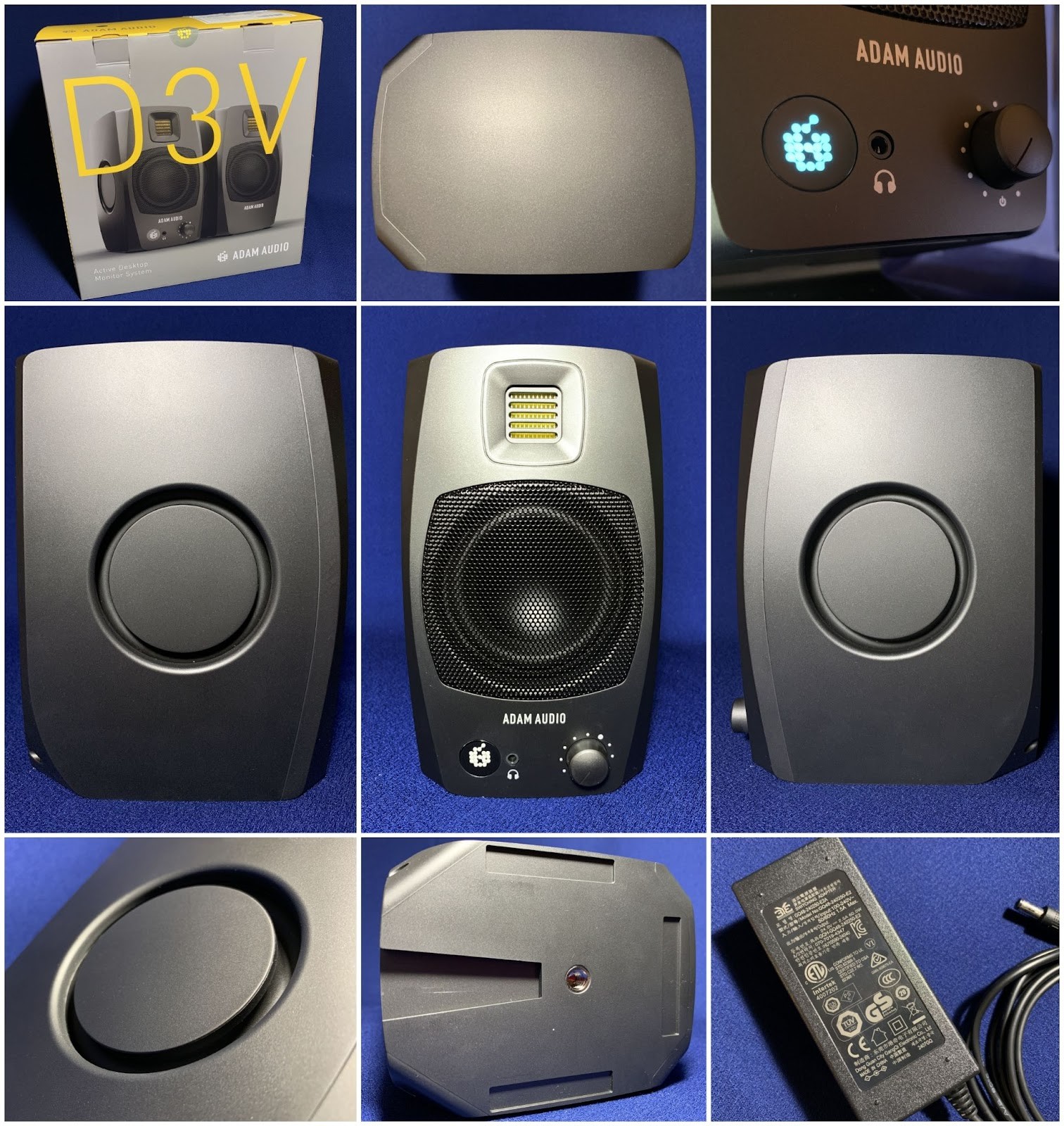 Adam Audio D3V Review: Compact Studio Monitors with Serious Low-End Authority 11 On the side surfaces of the speaker system there are passive radiators that match the size of the woofer (3.5 inches).
