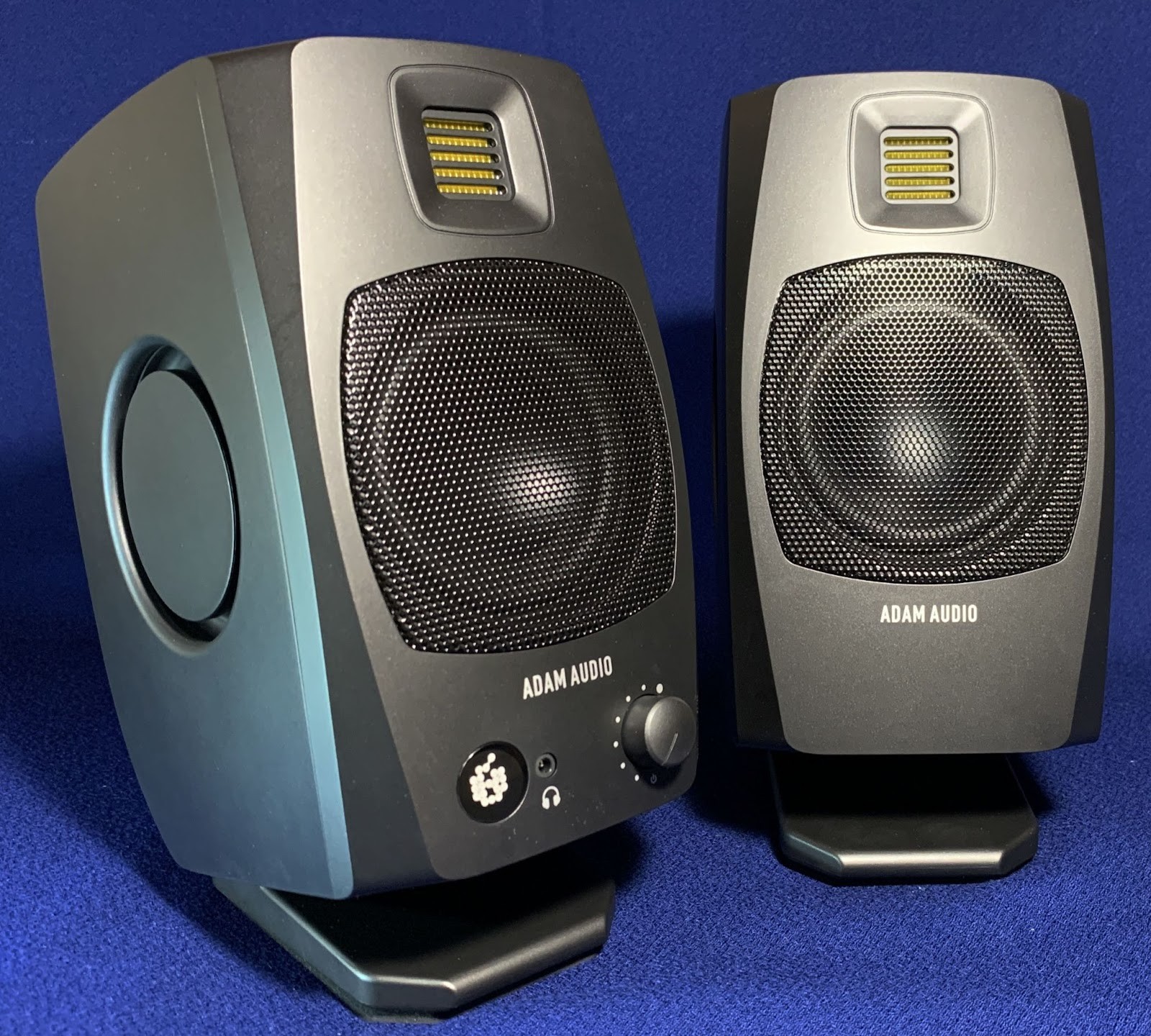 Adam Audio D3V Review: Compact Studio Monitors with Serious Low-End Authority 15 The German company Adam Audio, over the past 25 years of its existence, has developed its own unique technologies, achieved a high level of product manufacturing and created a line of interesting models for professionals and amateurs.
