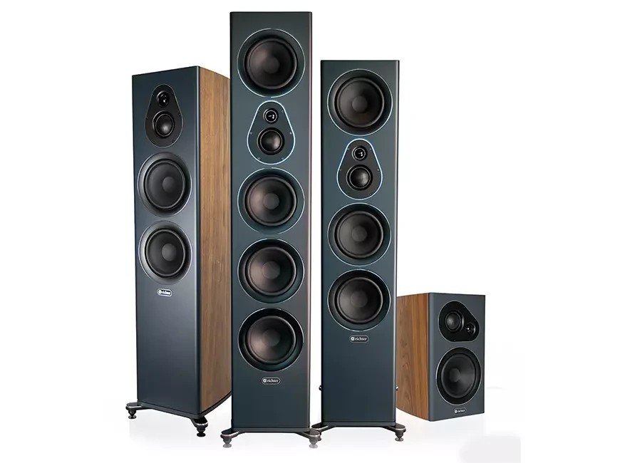 Richter Series 7 Special Edition: A New Chapter for a Classic Australian Loudspeaker Brand 9 Developed in collaboration with industrial designer Adam Hobbs and acoustic engineer Dr. Martin Gosnell, the Richter S7SE series of loudspeakers features a softer, more modern cabinet shape.