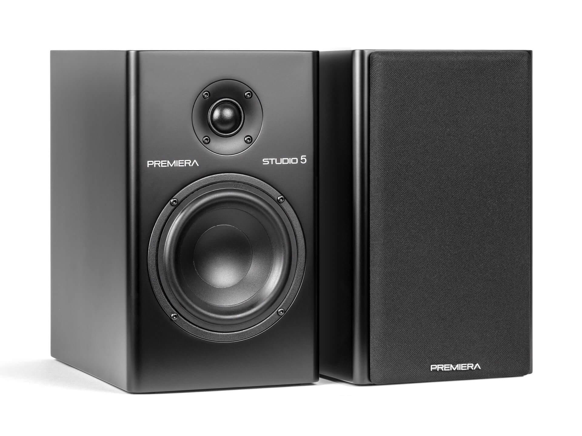 Premiera MS-5 Bookshelf Speakers: Compact Two-Way Monitors with 5.25-Inch Driver and 44 Hz Bass 8 Pasted 63
