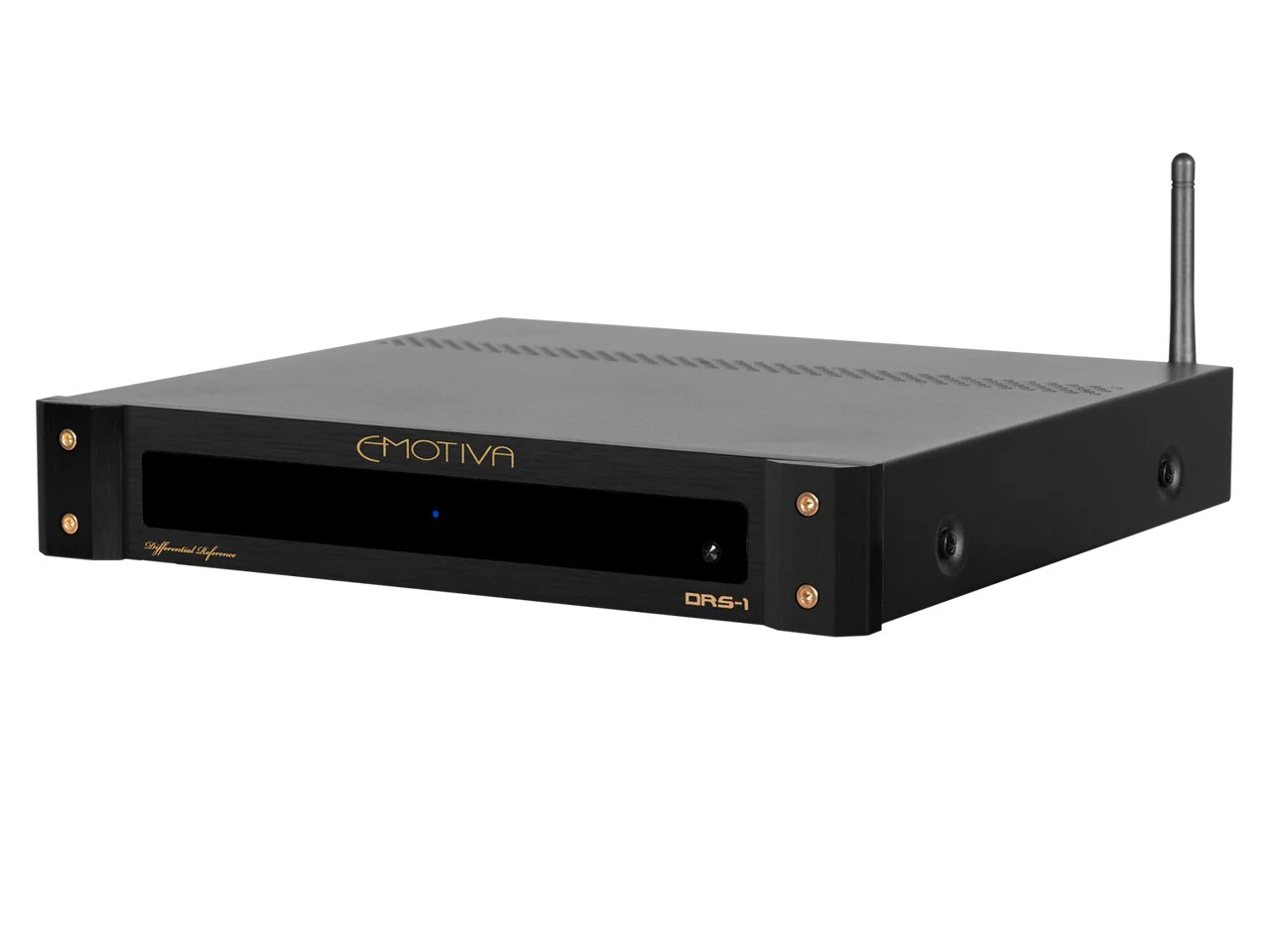 Emotiva Launches Balanced DRS Series Streamer, DAC, Preamp and Power Amp 8 The DRS-1 network streamer forms the heart of the system, combining balanced outputs with modern streaming features.