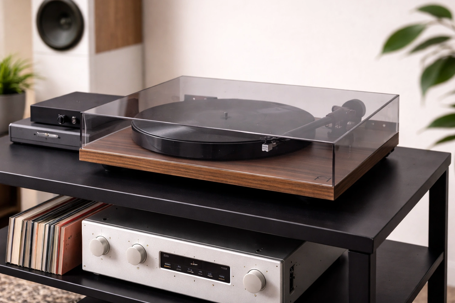 Rega Planar 1 Review: Real Hi-Fi for First-Time Vinyl Listeners 8 The Rega Planar 1 turntable is quite thin, which makes it, in my opinion, very stylish. Some will say that the turntable should be massive and they may be right, but I have not had any problems with this player in terms of external vibrations.