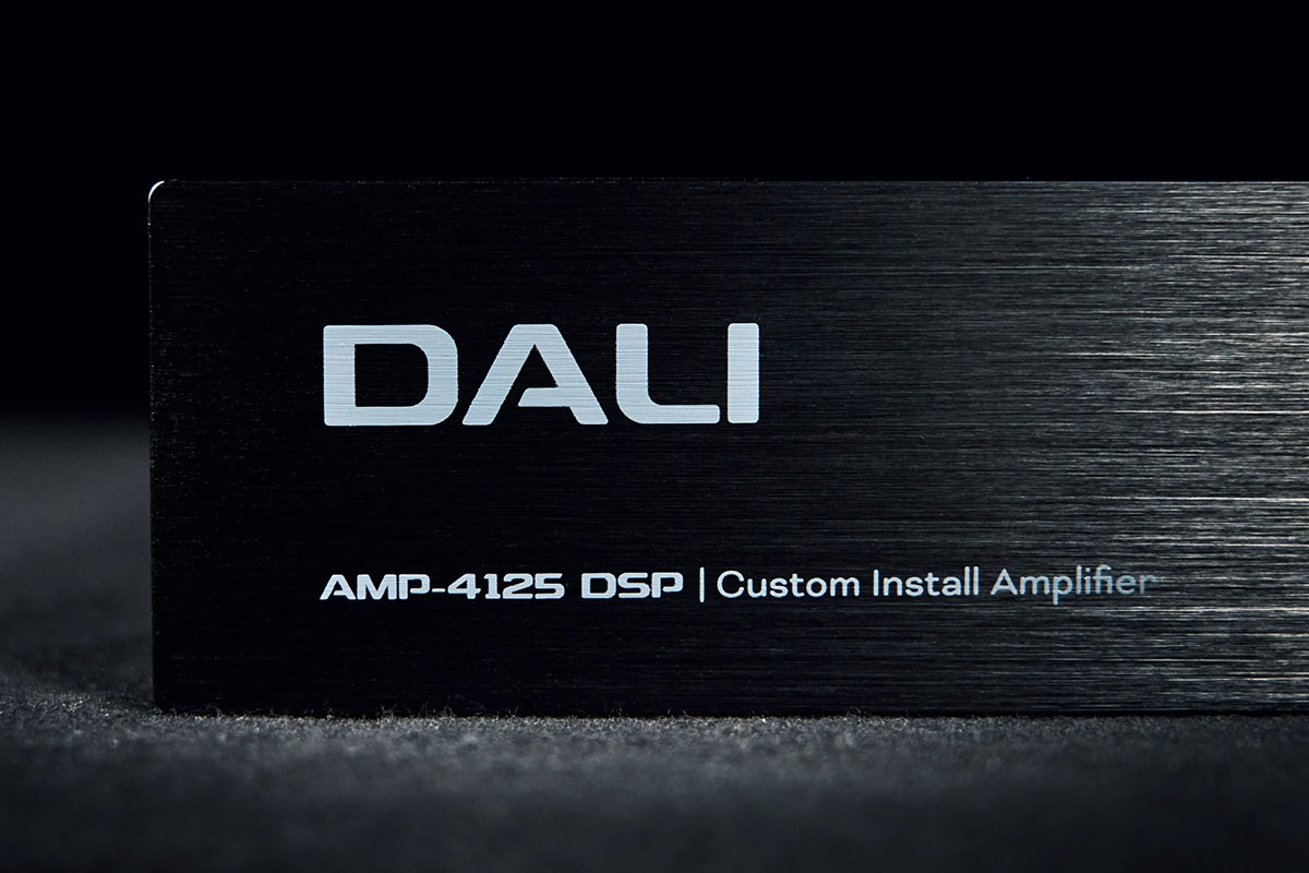 PHANTOM CI AMP-4125 DSP: DALI’s new rack-friendly DSP amplifier 8 DALI PHANTOM CI AMP-4125 DSP compact 4-channel amplifier in a half-rack installation chassis.