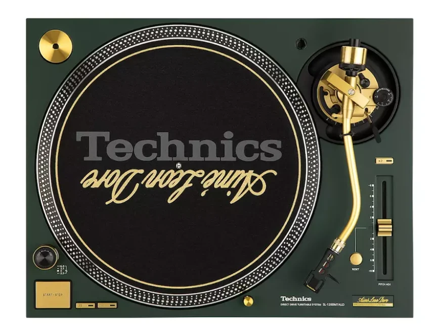 Technics SL-1200M7ALD: Limited-Edition Mulberry Green Turntable by Aimé Leon Dore 9 Technics SL-1200M7ALD Vinyl Record Player
