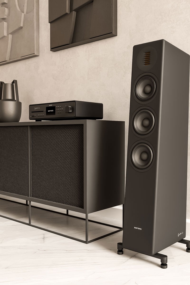 sonoro MAESTRO Quantum Signature: High-Performance All-in-One Receiver 8 The sonoro MAESTRO Quantum Signature blends minimalist design with serious high-end engineering in a single elegant chassis.