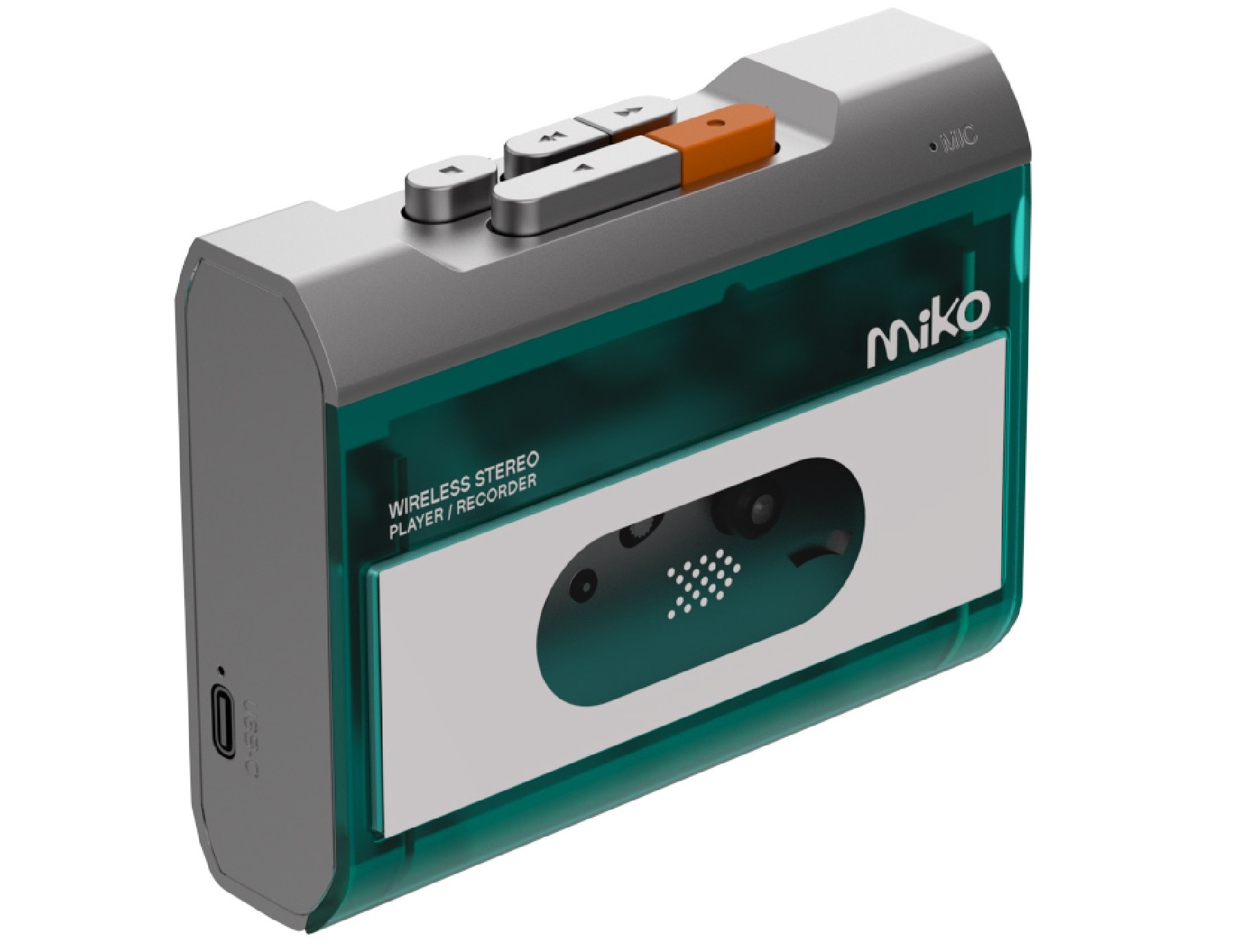 Gadhouse Miko Cassette Player brings retro tape playback into the bluetooth era 11 20260410122903 2026 04