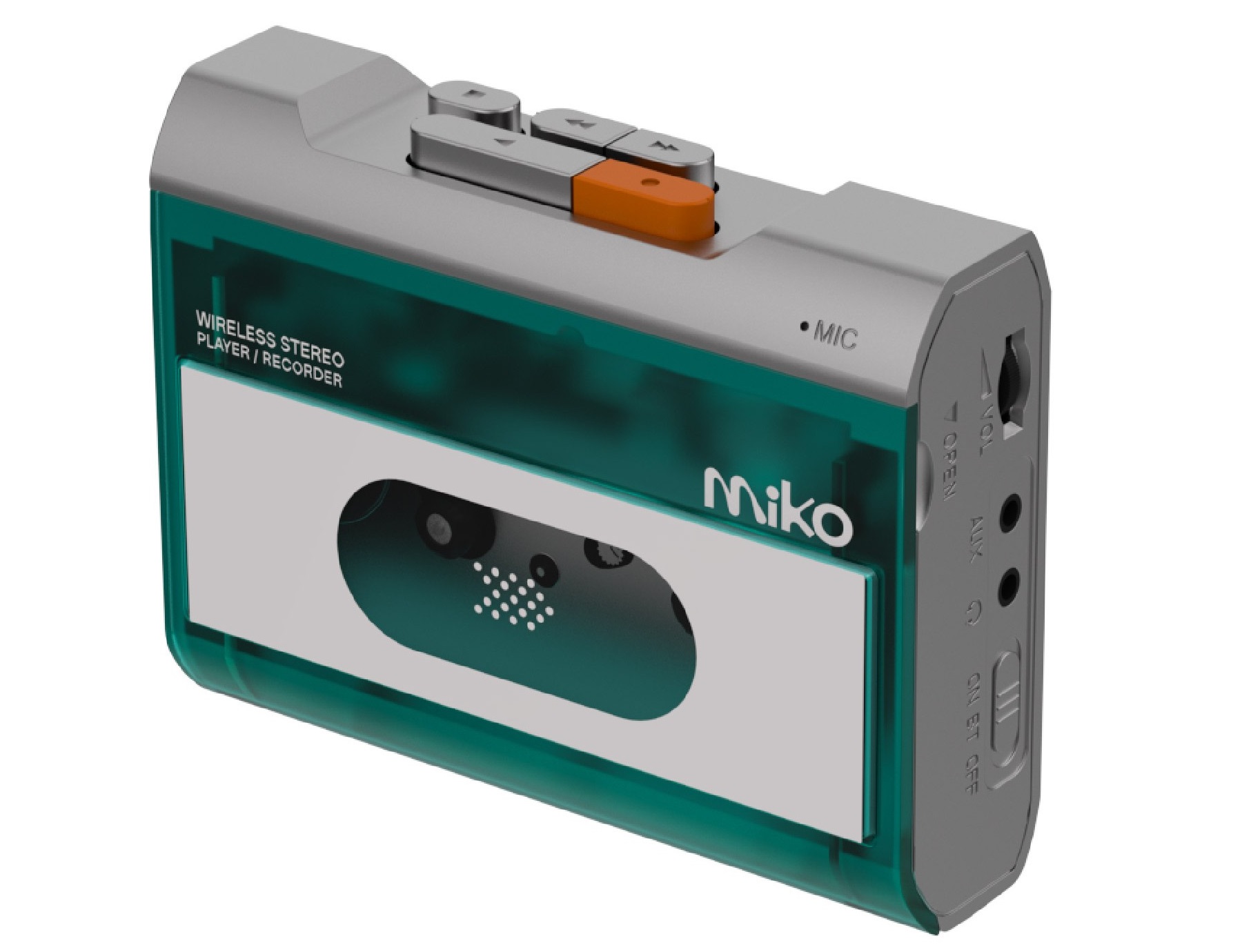 Gadhouse Miko Cassette Player brings retro tape playback into the bluetooth era 12 20260410122903 2026 04