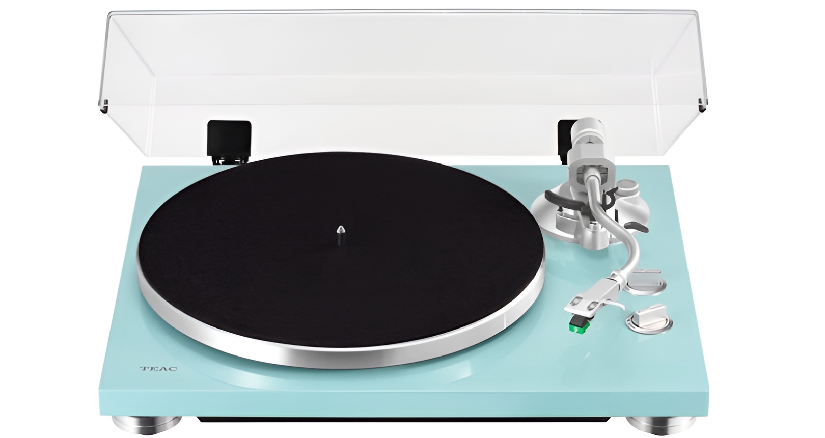 TEAC’s New Limited Edition Turntable Is Built to Stand Out 9 A high-mass aluminum platter and precision tonearm define the playback performance of the Teac TN-400BTX.
