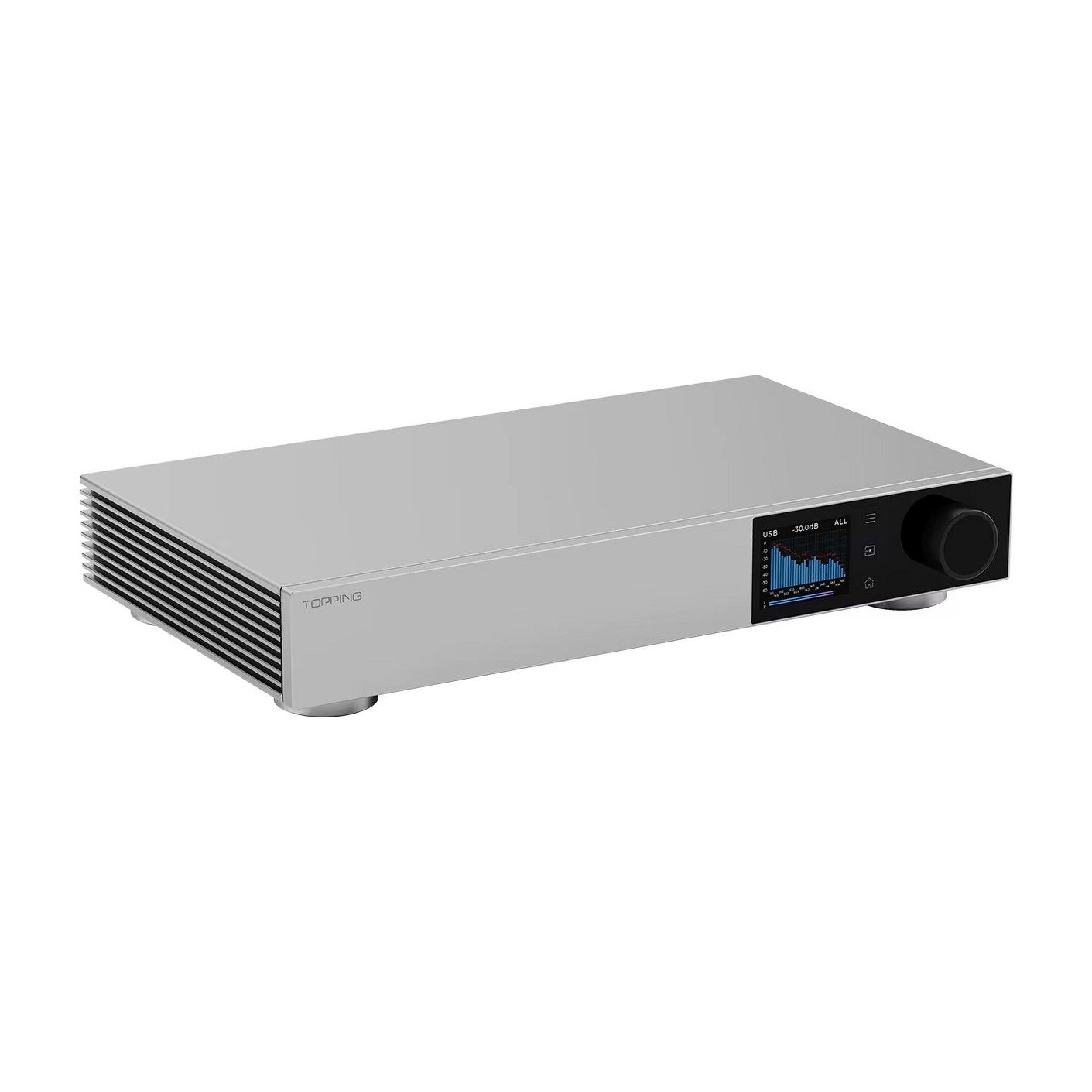 TOPPING Pre900: Fully Balanced Preamplifier With 1000-Step Volume Control 8 The TOPPING Pre900 combines a fully balanced architecture with precision relay volume control for uncompromising signal purity.