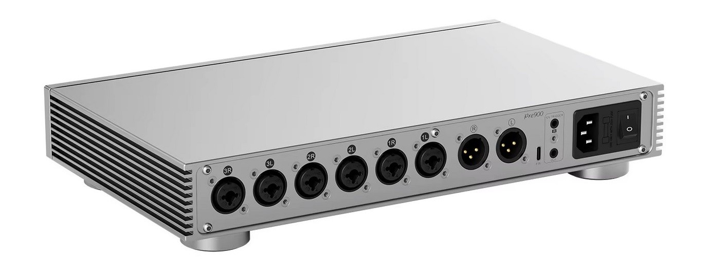 TOPPING Pre900: Fully Balanced Preamplifier With 1000-Step Volume Control 9 With its CNC-machined aluminum chassis, color display, and 1000-step relay volume control, the TOPPING Pre900 brings high-end engineering to modern balanced audio setups.